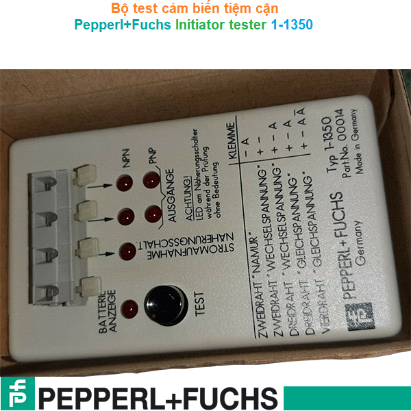 Pepperl Fuchs Initiator tester 1-1350 | Bộ test cảm biến tiệm cận 