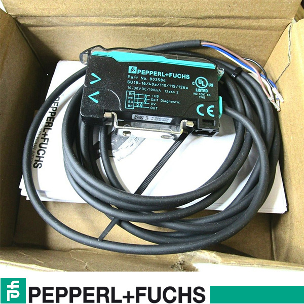 Pepperl-Fuchs SU18-40a/110/115a/126a | Fiber optic sensor  -Cảm biến sởi quang 450mm 24VDC NPN/ PNP M8 cáp