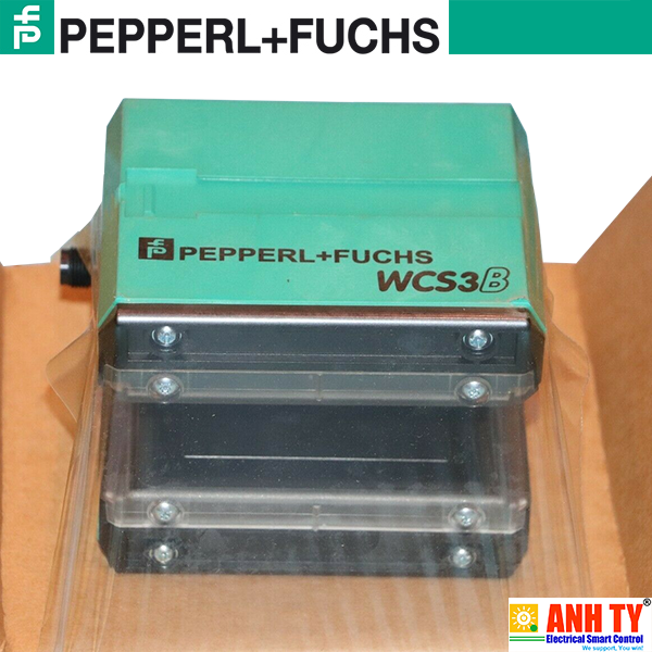 Pepperl Fuchs WCS3B-LS610 | Optical linear positioning reading head -Đầu đọc định vị tuyến tính quang 314.5m 100BASE-TX PROFINET IO Real-Time 100MBit/s 8-pin M12