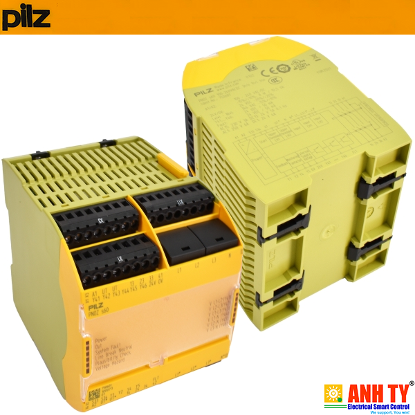 Pilz PNOZ s60 100-240VACDC 3n/o 1n/c 6so | 750601 | PNOZsigma voltage monitoring relay -Rơ le giám sát điện áp PL e SIL CL 3 100-240V AC/DC 3N/O 1N/C 6-Aux 90mm