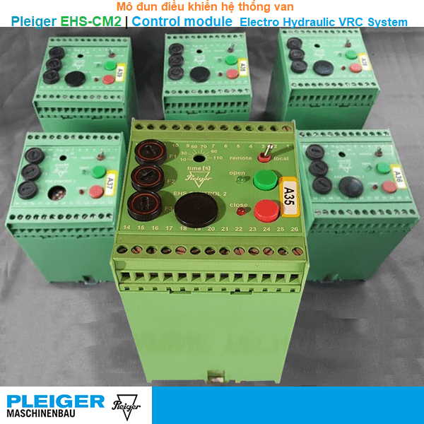 Pleiger EHS-CM2 | Control module (Electro Hydraulic VRC System) -Mô đun điều khiển hệ thống van