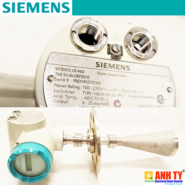Siemens 7ML5426-0BF00-0CA0 | Ra đa báo mức dạng phễu