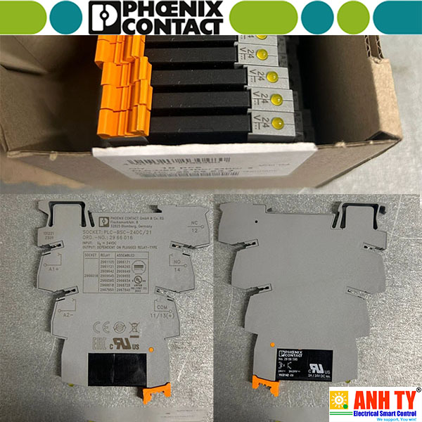 Relay SSR Phoenix Contact PLC-RPT- 24DC/21 - 2900299