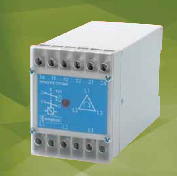 Protector trip relay - Crompton Instruments - 250 Series - Phase Sequence and Phase Failure