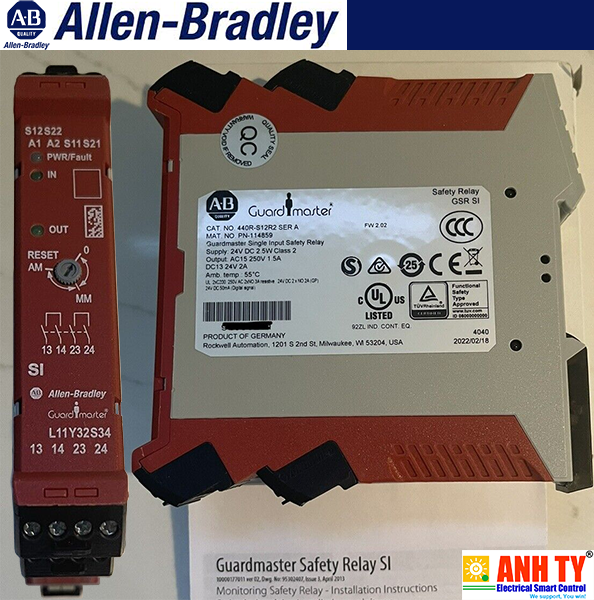 Allen-Bradley 440R-S13R2 | Rờ le an toàn