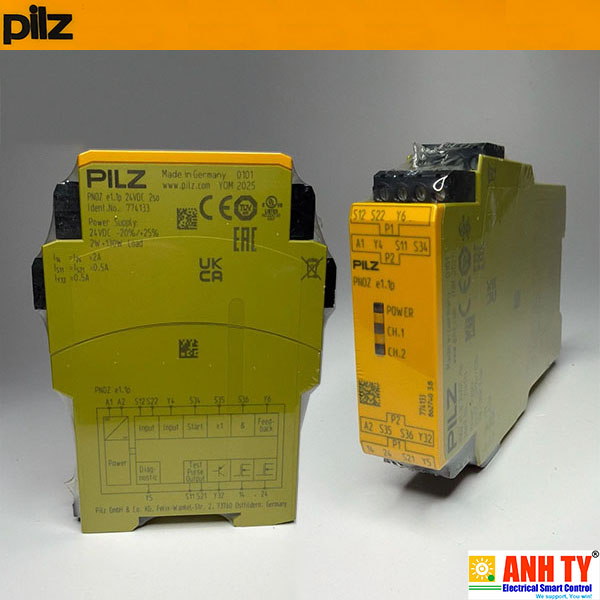 Rơ le an toàn Pilz PNOZ e1.1p 24VDC 2so | 774133
