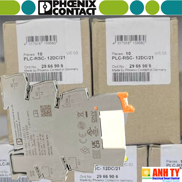 Rơ le SSR Phoenix Contact PLC-RSC- 12DC/21 - 2966906