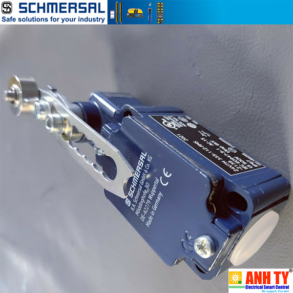 Schmersal TR 335-12Z-RMS | 151214104 | Limit Switch -Công tắc giới hạn hành trình 1NO/2NC Snap action Brass roller 38x40.5x116.6mm 0.5 m/s 10A 230VAC 24VDC 5,000/h