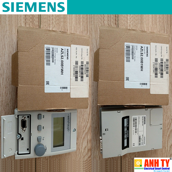 Siemens AZL52.00B1WH | Weishaupt Display and operator unit -Bộ hiển thị và điều khiển cho Đầu đốt LMV5