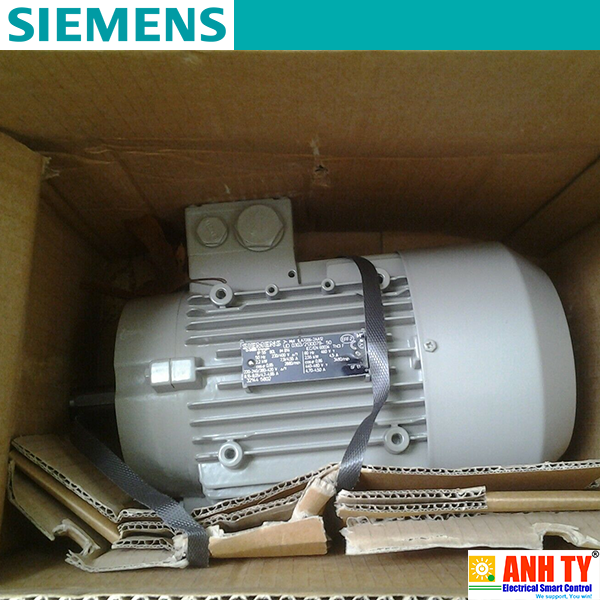 Siemens 1LA7096-2AA11 | SIMOTICS GP Low-voltage motor -Động cơ rôto lồng sóc Ex IP55 2O 90L Alumi 3AC 50Hz 230VD/400VY  2.2kW 3AC 60Hz 460VY 2.55kW IMB5 IM V1FF165