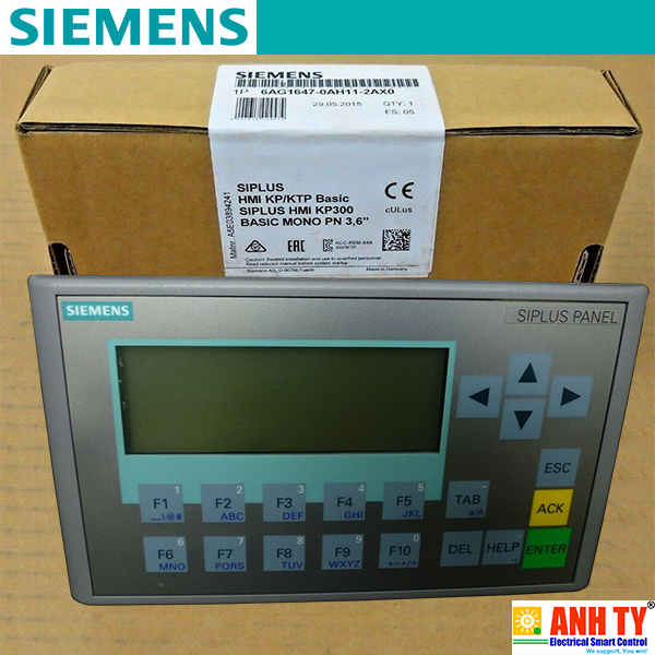 Siemens 6AG1647-0AH11-2AX0 | SIPLUS HMI KP300 Basic mono PN -Màn hình điều khiển 6AV6647-0AH11-3AX0 có lớp phủ bảo vệ -25…+60°C