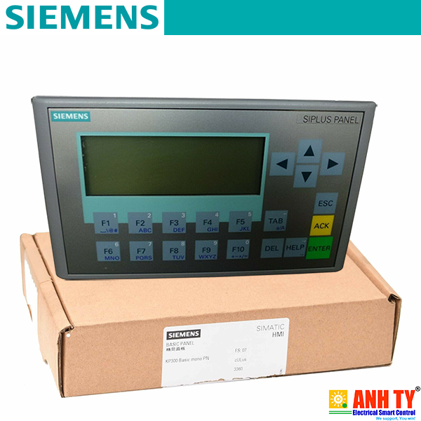 Siemens 6AG1647-0AH11-2AX1 | SIPLUS HMI KP300 Basic mono PN -Màn hình điều khiển 6AV6647-0AH11-3AX1 có phủ lớp bảo vệ -25...+60°C