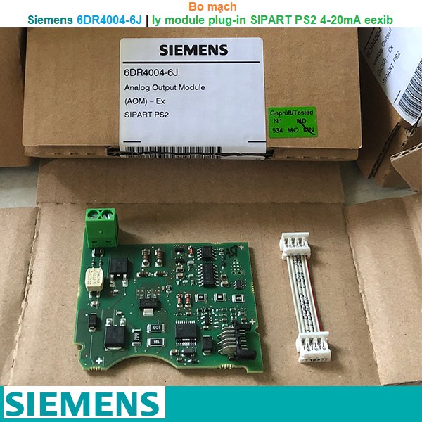 Siemens 6DR4004-6J | Iy module plug-in SIPART PS2 4-20mA eexib