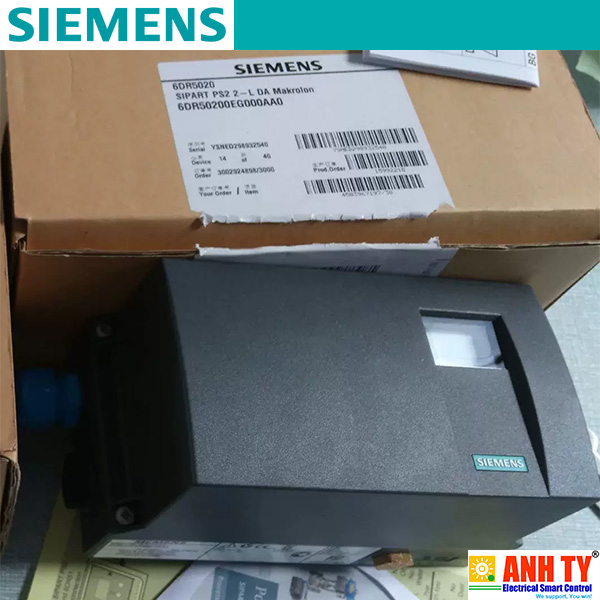 Siemens 6DR5110-0NN01-0AA0 | SIPART PS2 Smart electropneumatic positioner -Bộ định vị khí nén điện thông minh cho bộ truyền động tuyến tính và bán phần bằng khí nén 2-wire 4-20mA HART