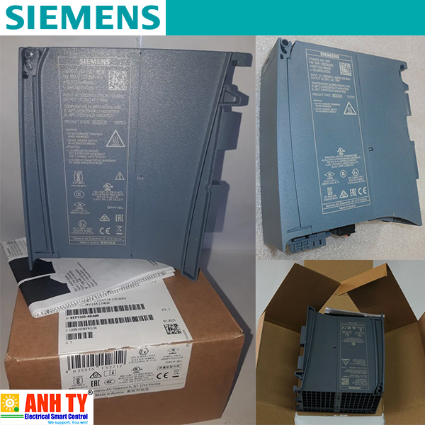 Siemens 6EP1333-4BA00 | SIMATIC PM 1507 24 V/8 A Regulated power supply -Bộ nguồn cho SIMATIC S7-1500 120/230VAC 24VDC 8A