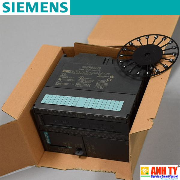 Siemens 6ES7313-6BG04-0AB0 | CPU 313C-2 PTP -Bộ lập trình PLC SIMATIC S7-300 MPI 16 DI/16 DO 3Bộ đếm 30kHz RS485 Tích hợp nguồn 24VDC Mem 128KB