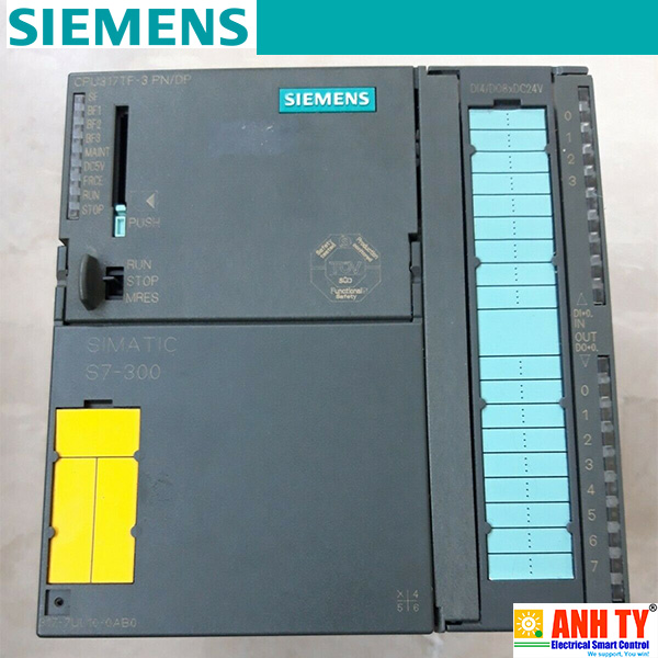 Siemens 6ES7317-7UL10-0AB0 | CPU 317TF-3 PN/DP -Bộ lập trình PLC SIMATIC S7-300 Mem 1.5MB MPI/DP 12Mbit/s DP drive Ethernet PROFINET switch 2-Cổng  Tích hợp Tech I/O