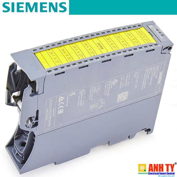 Siemens 6ES7526-1BH00-0AB0 | SIMATIC S7-1500 F digital input module -Mô-đun đầu vào kỹ thuật số F-DI 16x 24VDC PROFIsafe rộng 35mm PL E ISO 13849-1 SIL 3 IEC 61508