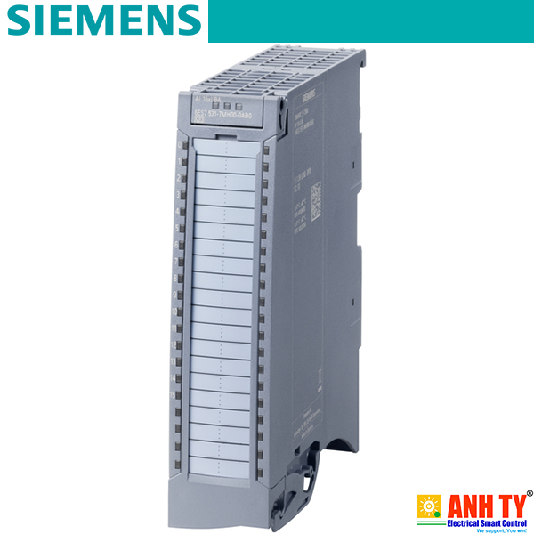 Siemens 6ES7531-7MH00-0AB0 | SIMATIC S7-1500 Analog input module -Mô-đun đầu vào analog AI 16xI BA 16-bit 0,5% 16-Kênh nhóm 16 4VDC Diagnostics Hardware interrupts