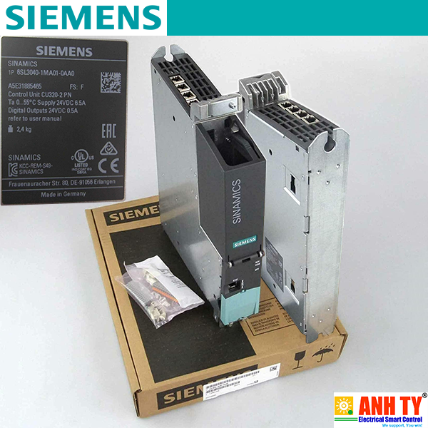 Siemens 6SL3040-1MA01-0AA0 | SINAMICS Control unit CU320-2 PN -Mô-đun điều khiển không tích hợp thẻ nhớ
