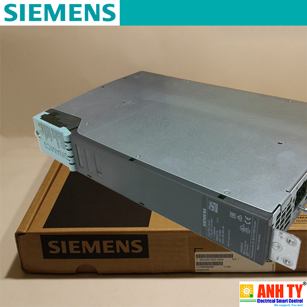 Siemens 6SL3120-1TE21-0AD0 | SINAMICS S120 Single motor module -Mô-đun động cơ đơn DC 600V 3-PH 400V 9A Booksize D-Type Làm mát bằng không khí bên trong tích hợp an toàn mở rộng Cáp DRIVE-CLIQ
