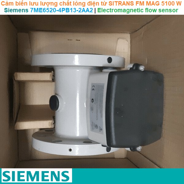 Siemens 7ME6520-4PB13-2AA2 | Electromagnetic flow sensor -Cảm biến lưu lượng chất lỏng điện từ SITRANS FM MAG 5100 W DN 15-1200 DN200 8 Inch EN 1092-1 PN 10 ASTM A 105 C4 C-276