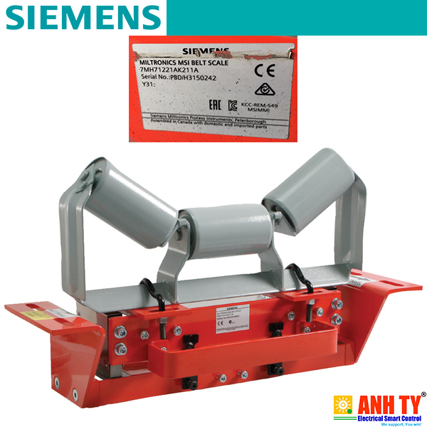 Siemens 7MH7122-1AK21-1A | Milltronics MSI Belt scale -Cân băng tải ±0.5% 20-100% 12000t/h 13200STPH A-27 A=36" 914mm 17-4PH 1.4568 304 1.4301 304 100lb 45.4kg MSI MMI