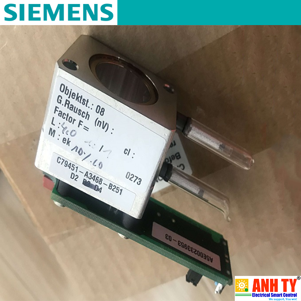Siemens C79451-A3468-B521 | Receiver chamber SO2 -Buồng thu SO2 1-Kênh cho thiết bi phân tích khí ga Ultramat 23