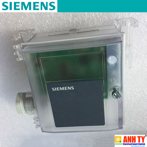 Siemens QBM3020-5 | Air duct differential pressure sensor -Cảm biến áp suất không khí 0-500Pa 1-10V 24VAC 13.5-33VDC IP54