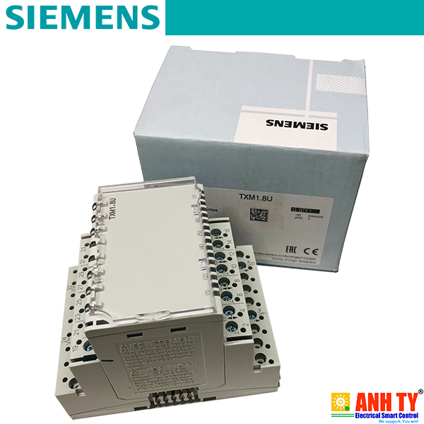 Siemens TXM1.8U | 8 Universal I/O Module -Mô-đun vào-ra DI-Message signal AI-Temperature sensor/DC0-10V AO-DC0-10V