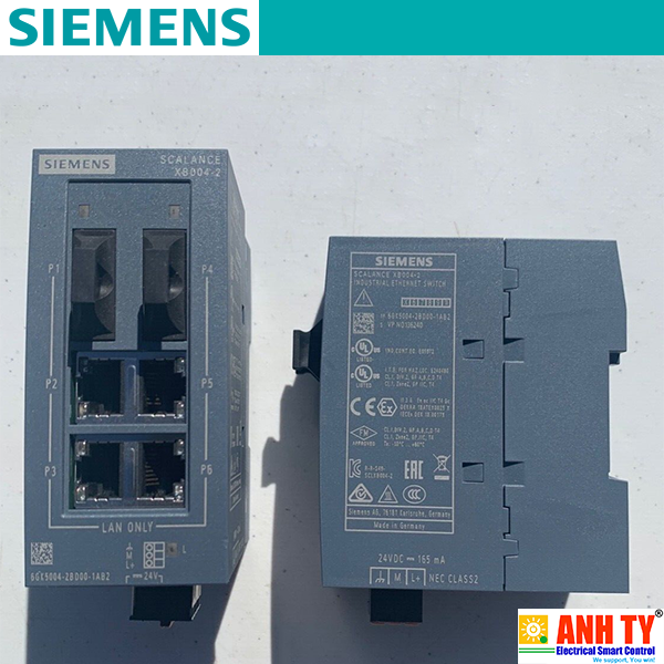 Bộ chia mạng công nghiệp Siemens 6GK5005-0BA00-1AB2 | SCALANCE XB005
