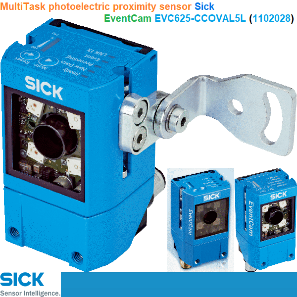 Sick EventCam EVC625-CCOVAL5L (1102028) MultiTask photoelectric proximity sensor