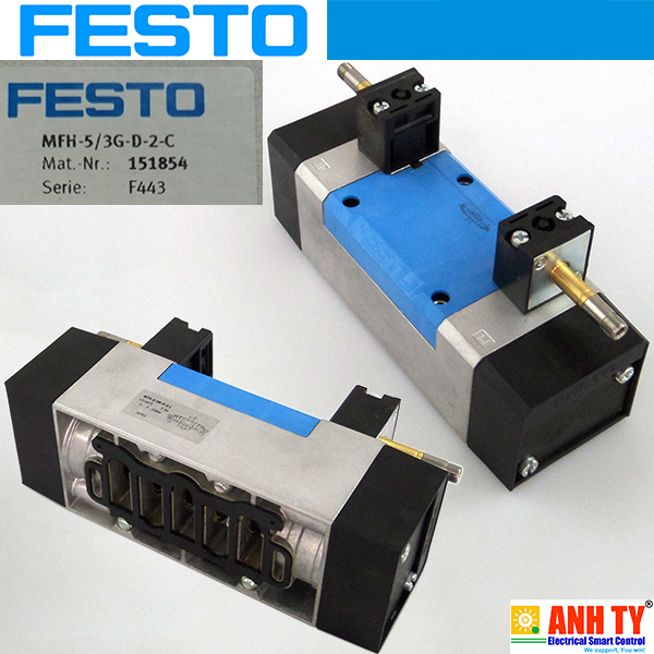 Van điện từ khí Festo MFH-5/3G-D-2-C | 151854