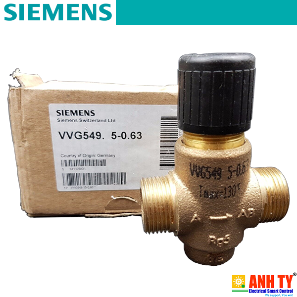 Van gối 2-Cổng Siemens VVG549.25-6.3K