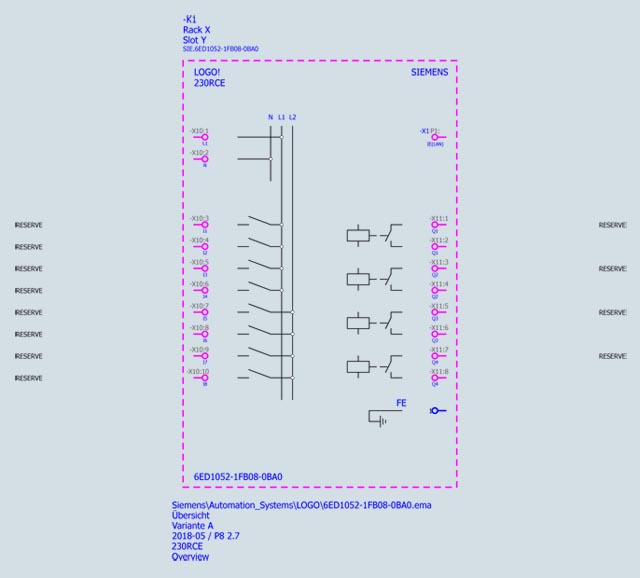 02 Bộ điều khiển PLC controller - Siemens - LOGO! 230 RCE 6ED1052-1FB08-0BA0