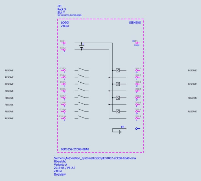02 Bộ lập trình điều khiển PLC controller - Siemens - LOGO! 24CEO 6ED1052-2CC08-0BA0