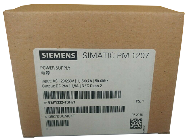 Siemens 6EP1332-1SH71, Siemens SIMATIC S7-1200 Power Module PM1207, Mô-đun nguồn Siemens 6EP1332-1SH71, Mô-đun nguồn Siemens SIMATIC S7-1200 PM1207, Mô đun nguồn SIMATIC S7-1200 120/230VAC 24VDC 2.5A