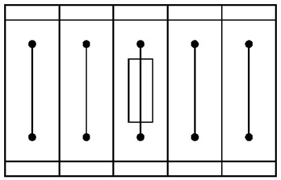 Cầu đấu nối điện có cầu chì  4mm2 500V 10A 5x20 - Phoenix Contact - Fuse modular terminal block - UT 4-HESI (5X20) - 3046032