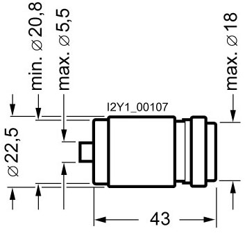 Bản vẽ kỹ thuật Cầu chì Fuse 80A 400vAC 250vDC - Siemens - NEOZED fuse link 5SE2280