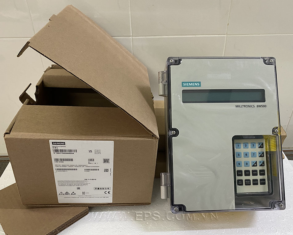 Bộ điều khiển cân Milltronics BW500 và BW500/L Integrator, tích hợp tính năng, mạnh mẽ với cân băng tải và cân nạp liệu. 100-240VAC, Phần mềm tính năng: BW500, 1 ... 6 đầu vào load-cell, Truyền dữ liệu Smartlinx Ready, Vỏ tiêu chuẩn, 4 đường vào, M20, (Non-Ex), CE, UKCA, CCSAUS, FM, RCM, EAC, KC; CO CQ, BH 12 tháng, có CK