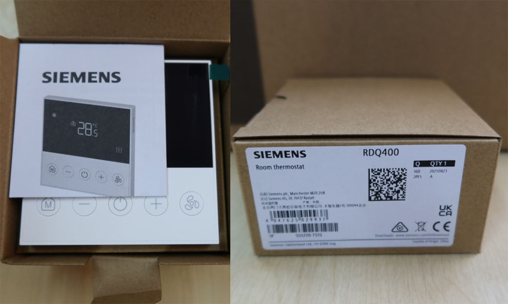Bộ điều nhiệt phòng Siemens RDQ400