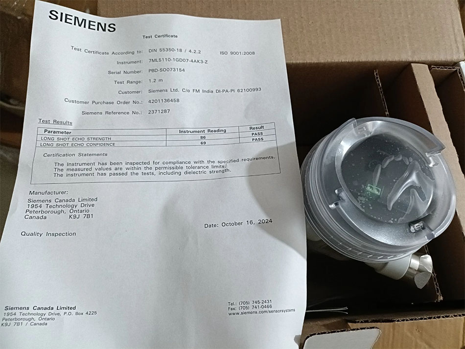 Cảm biến mức Siemens 7ML5110-1GD07-4AK3