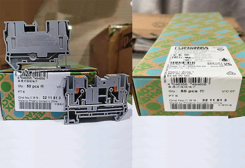 Cầu đấu nối điện Phoenix Contact PT 2,5 - 3209510 là 