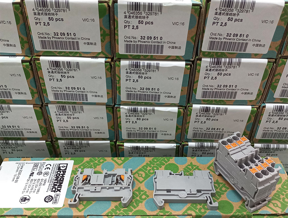 Cầu đấu nối điện Phoenix Contact PT 2,5 - 3209510