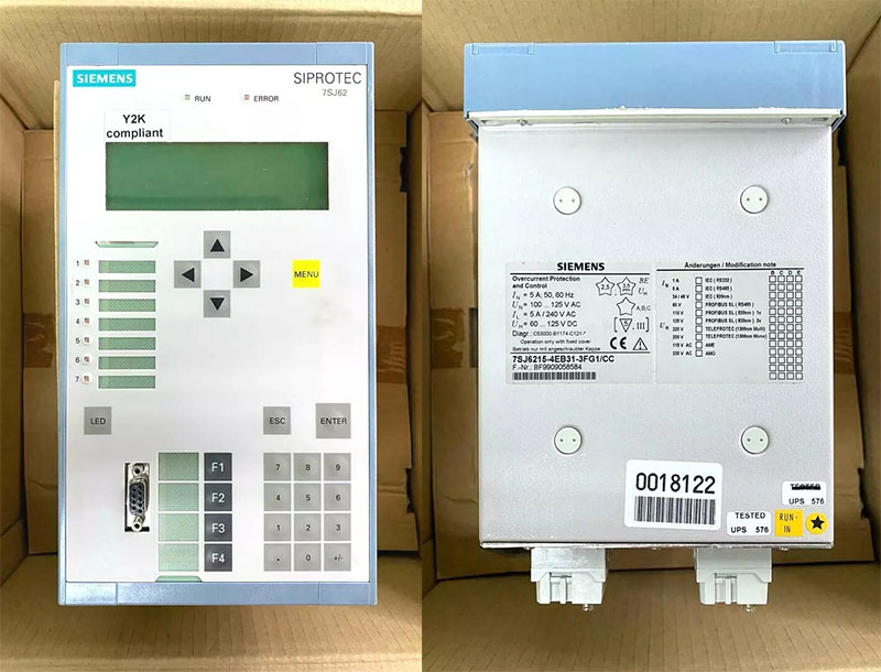 Rơ le bảo vệ đa năng Siemens 7SJ6215-4EB31-3FG1; Multi protective relay Siemens 7SJ6215-4EB31-3FG1