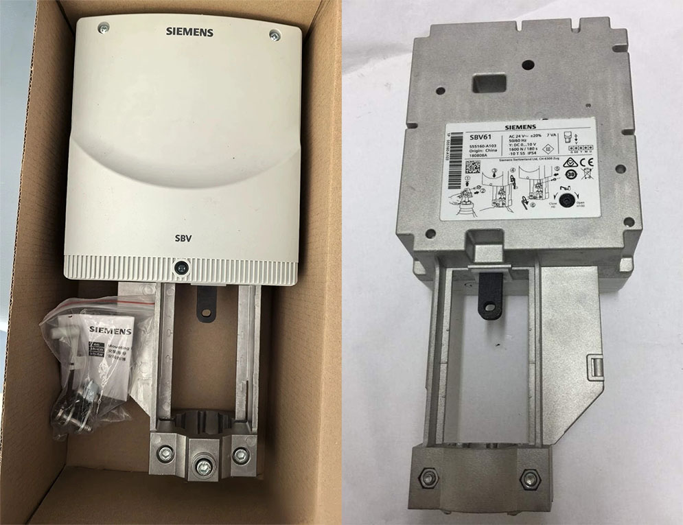 Electromotoric actuator Siemens SBV61