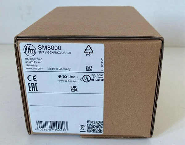 Cảm biến lưu lượng IFM PNP/NPN Switching-Analogue-Pulse IO-Link 0.2-100l/min 16bar Ren trong G1 DN25
