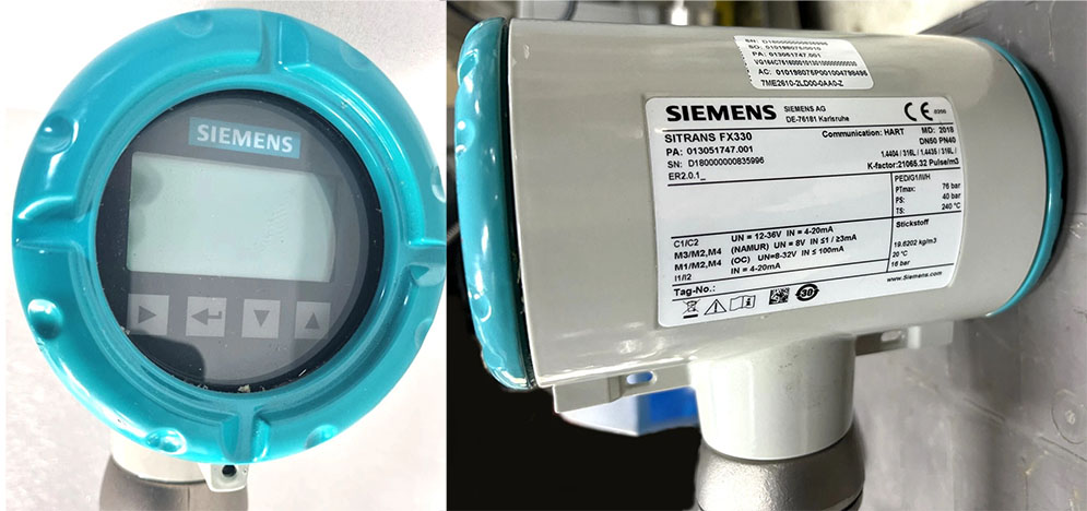 SITRANS FX330 Vortex flowmeter Siemens 7ME2610-3MB00-0AG2-Z