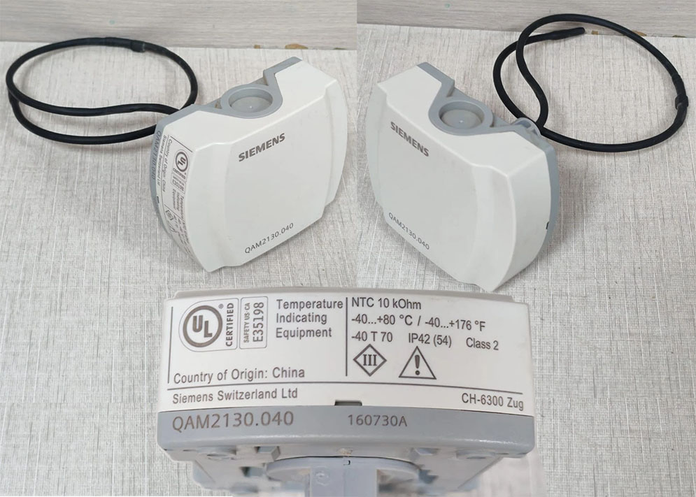 Duct temperature sensor Siemens QAM2130.040