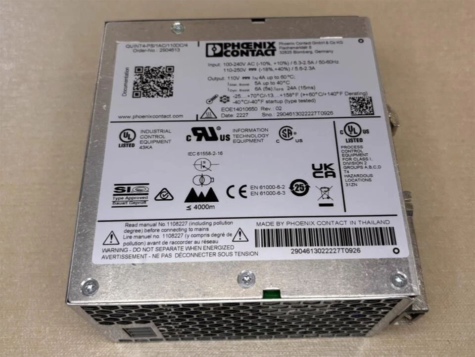 Bộ nguồn Phoenix Contact QUINT4-PS/1AC/110DC/4 - 2904613